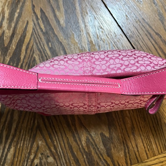 Vintage Coach Pink Shoulder Bag - Picture 4 of 12